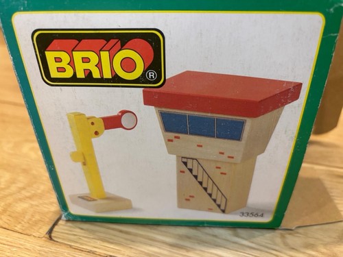 Brio trains signal house with - brio,